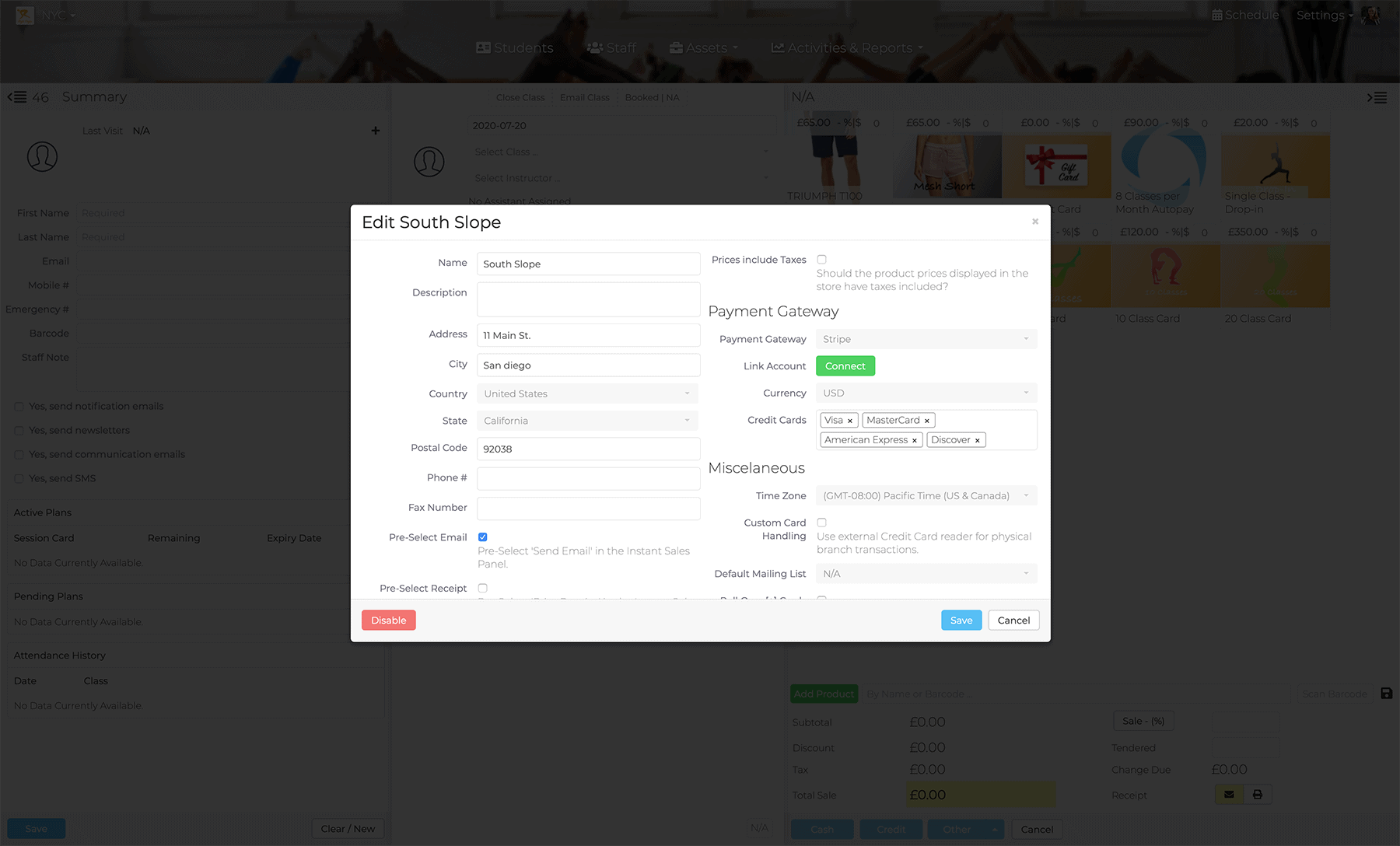 Payment Gateway Stripe