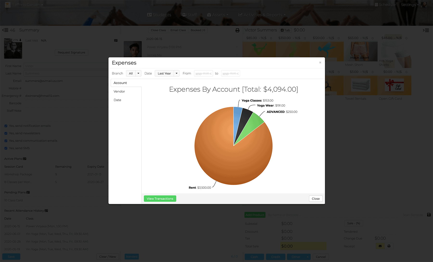 reports expenses cost bucket