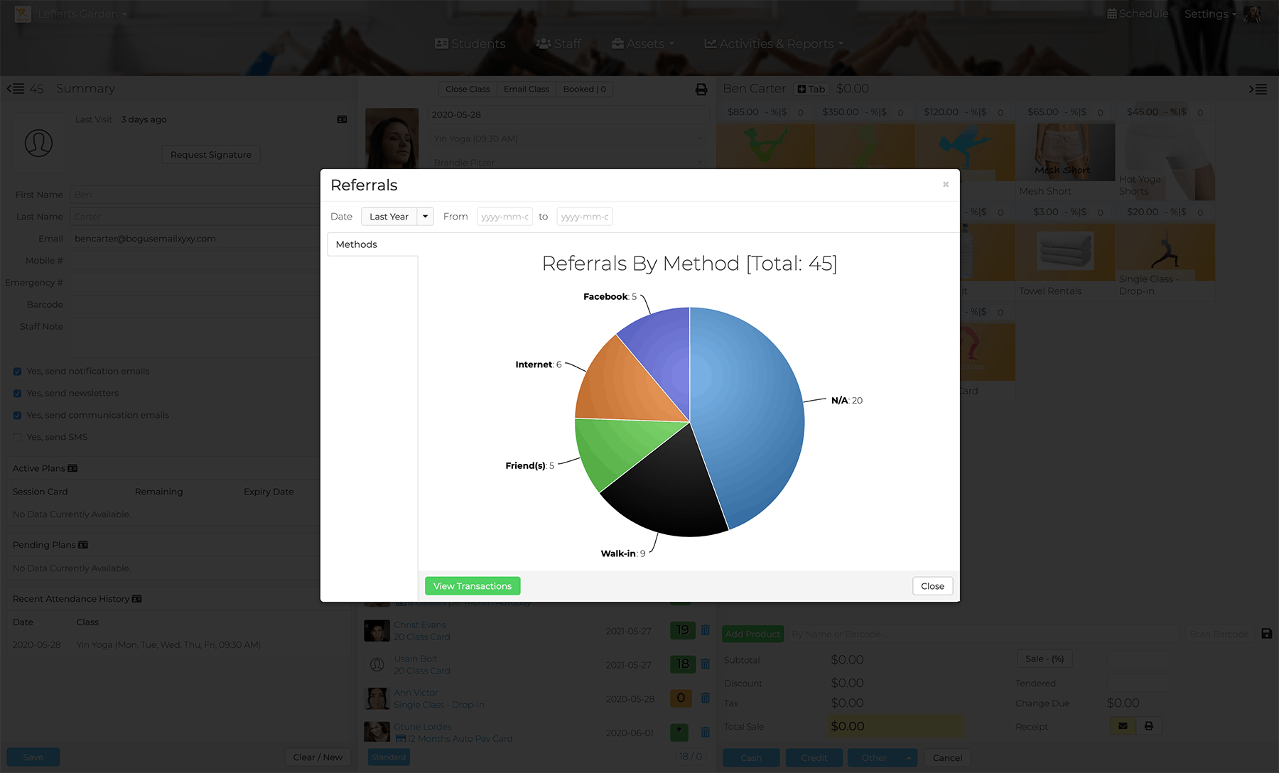 Reports Referrals