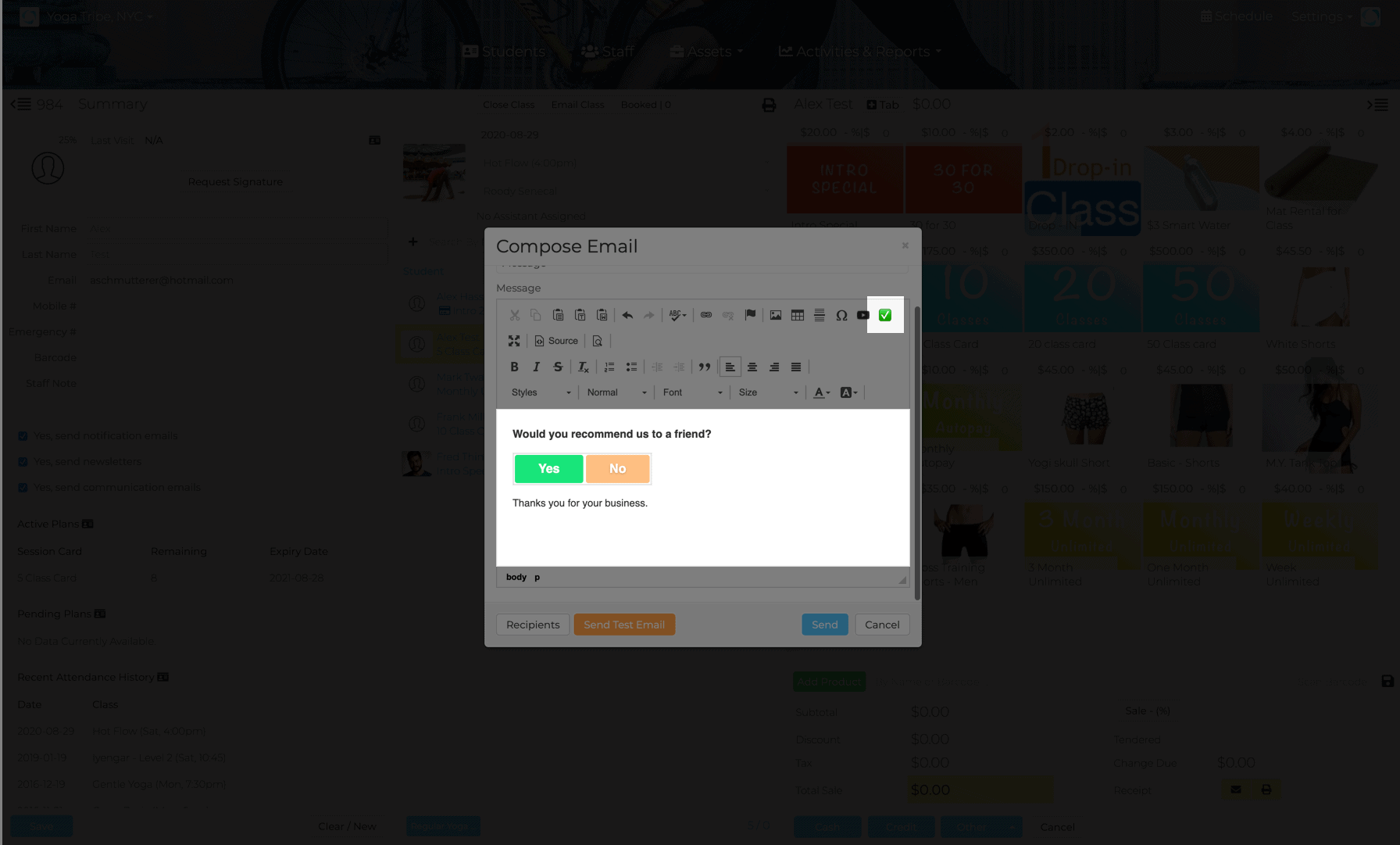 Marketing Email