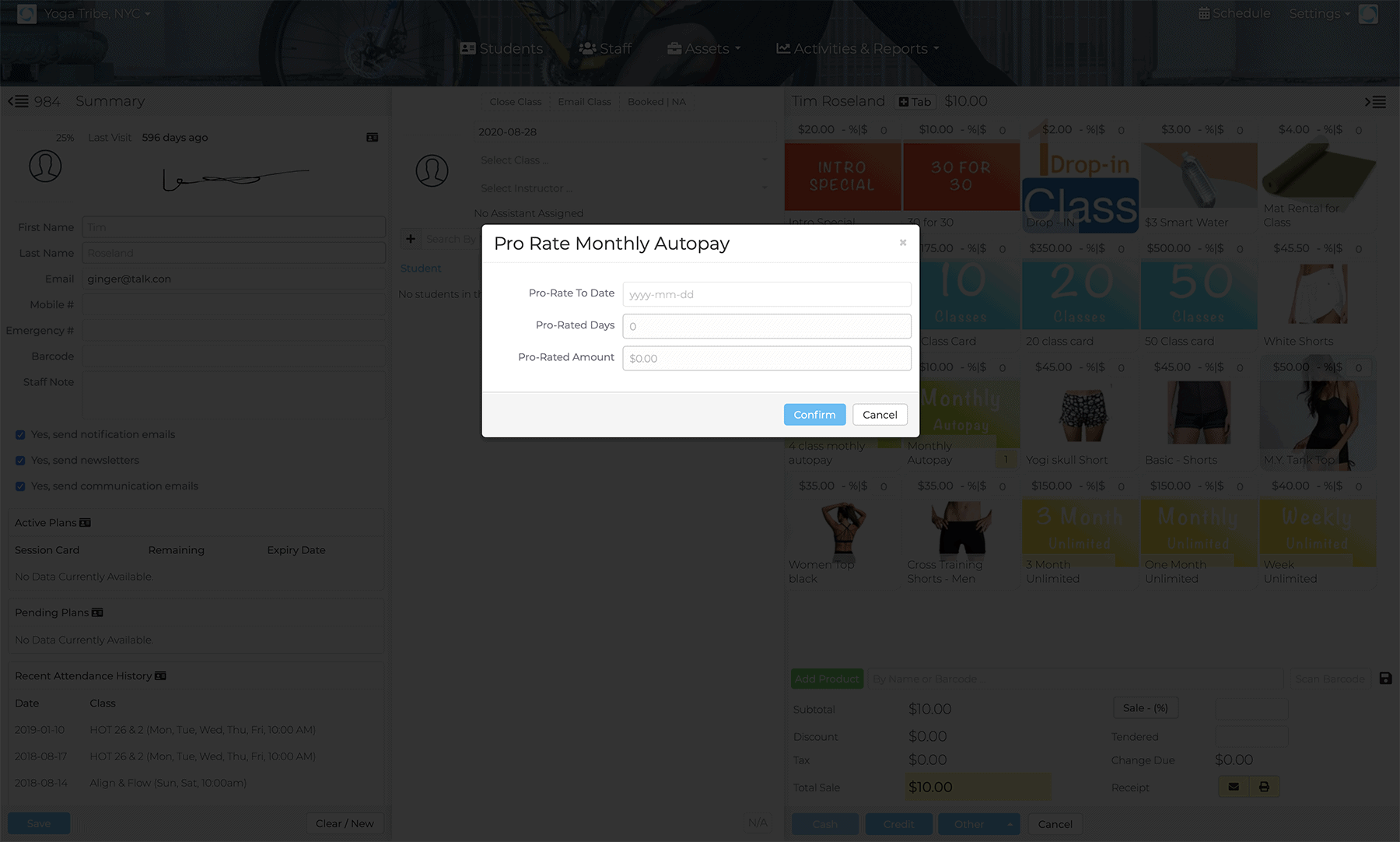 Pro Rate Autopay