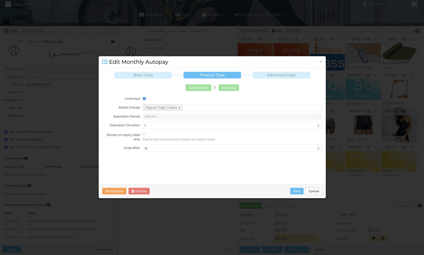 Autopay Product