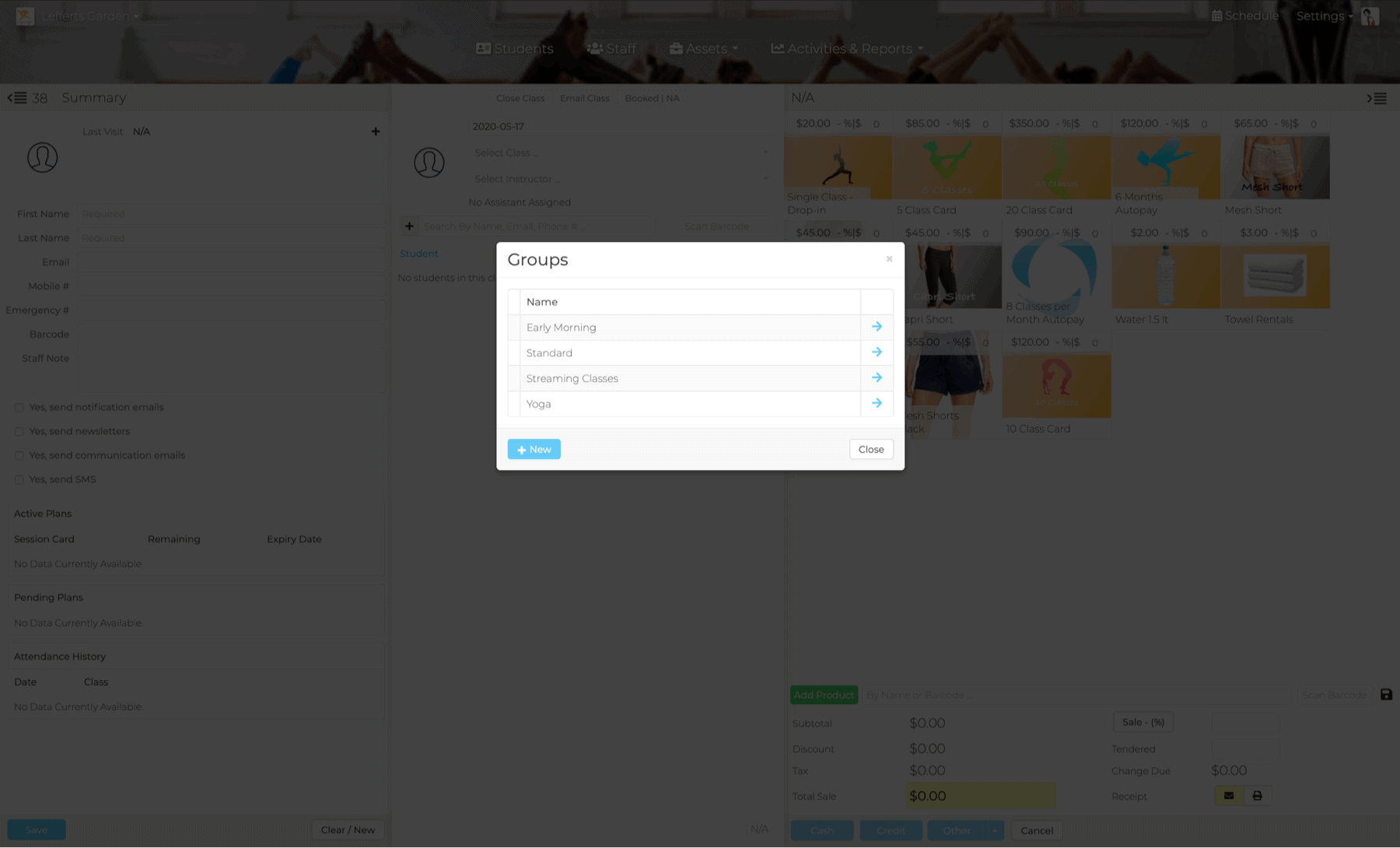 Settings Groups