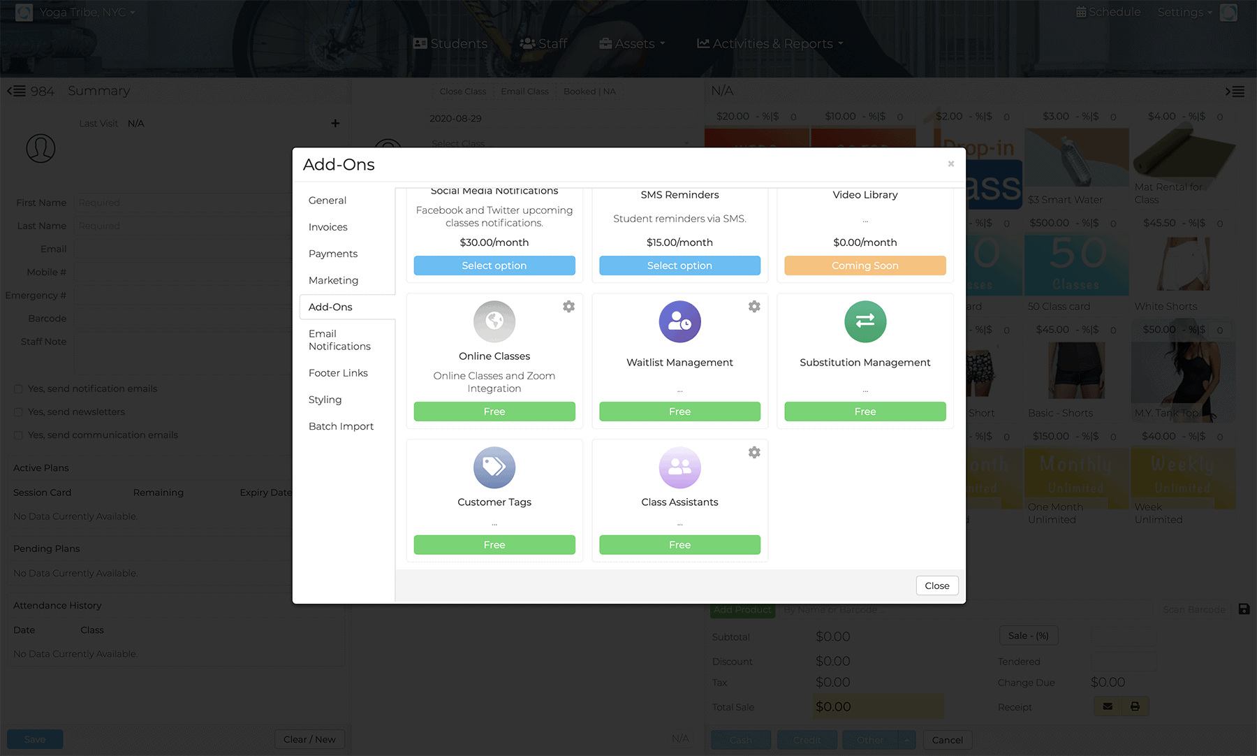 Studio Zoom Add-On