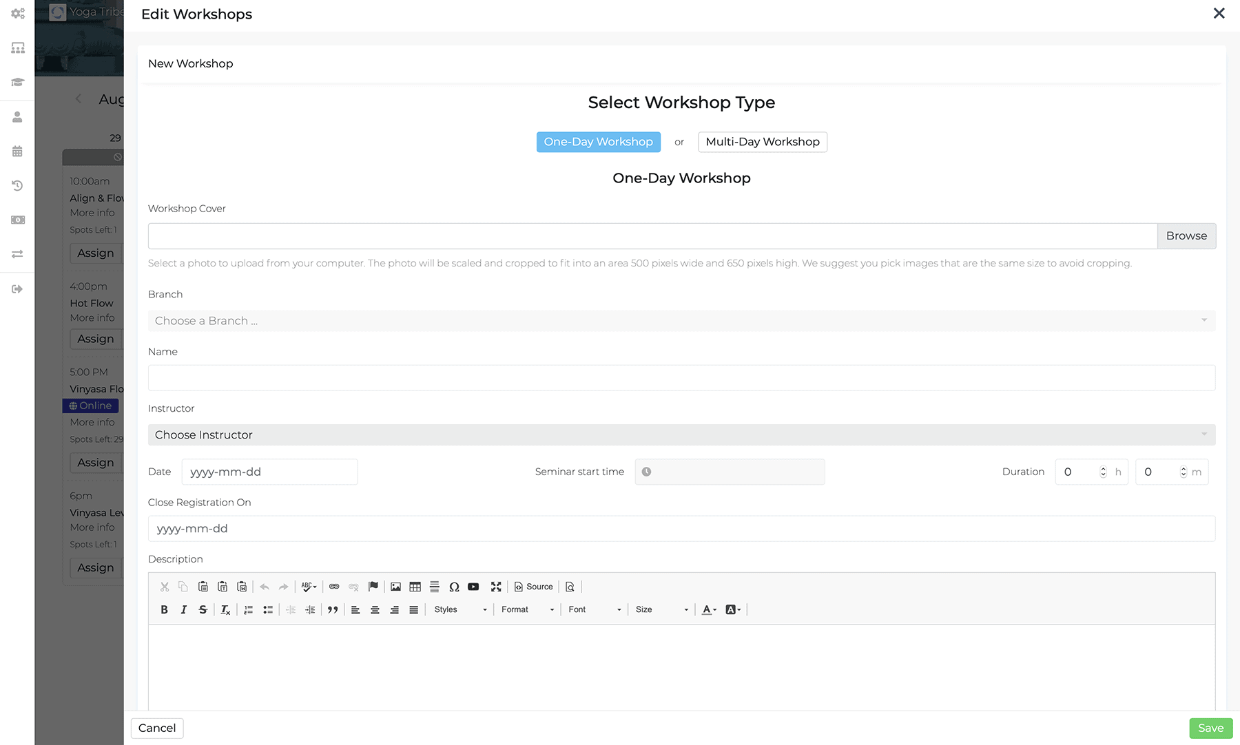 Workshop Description
