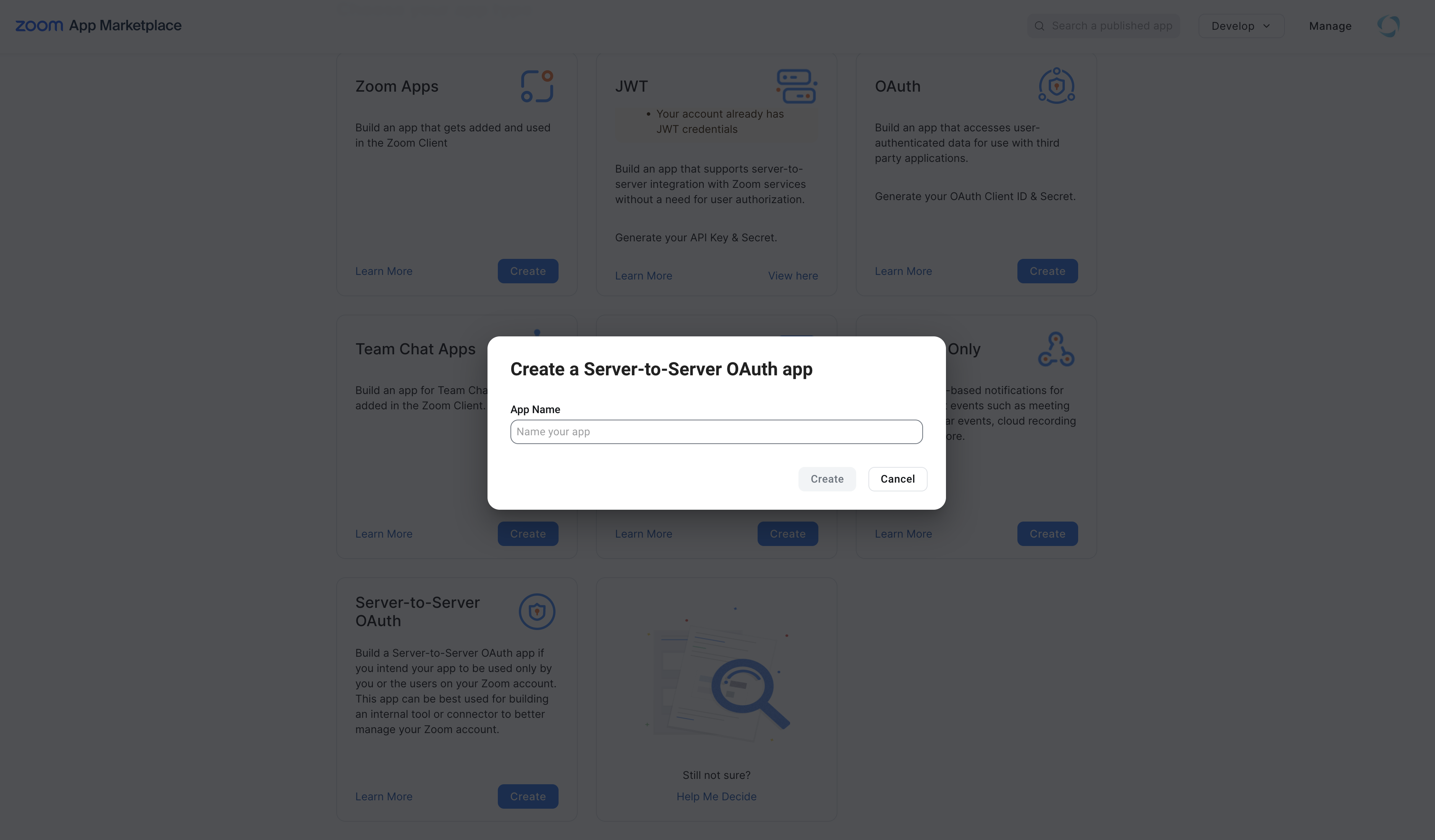 Zoom API Step 3
